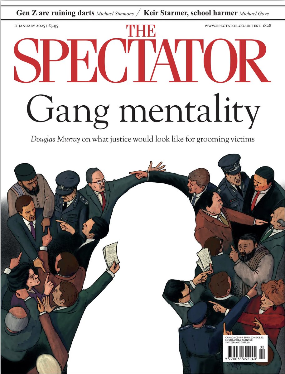⚖️ "Grooming gang victims deserve more than just an inquiry" ⚖️

From the January 2025 issue of <a href="/spectator/">The Spectator</a>.

Cover art by <a href="/JGFoxart/">J. G. Fox</a>.