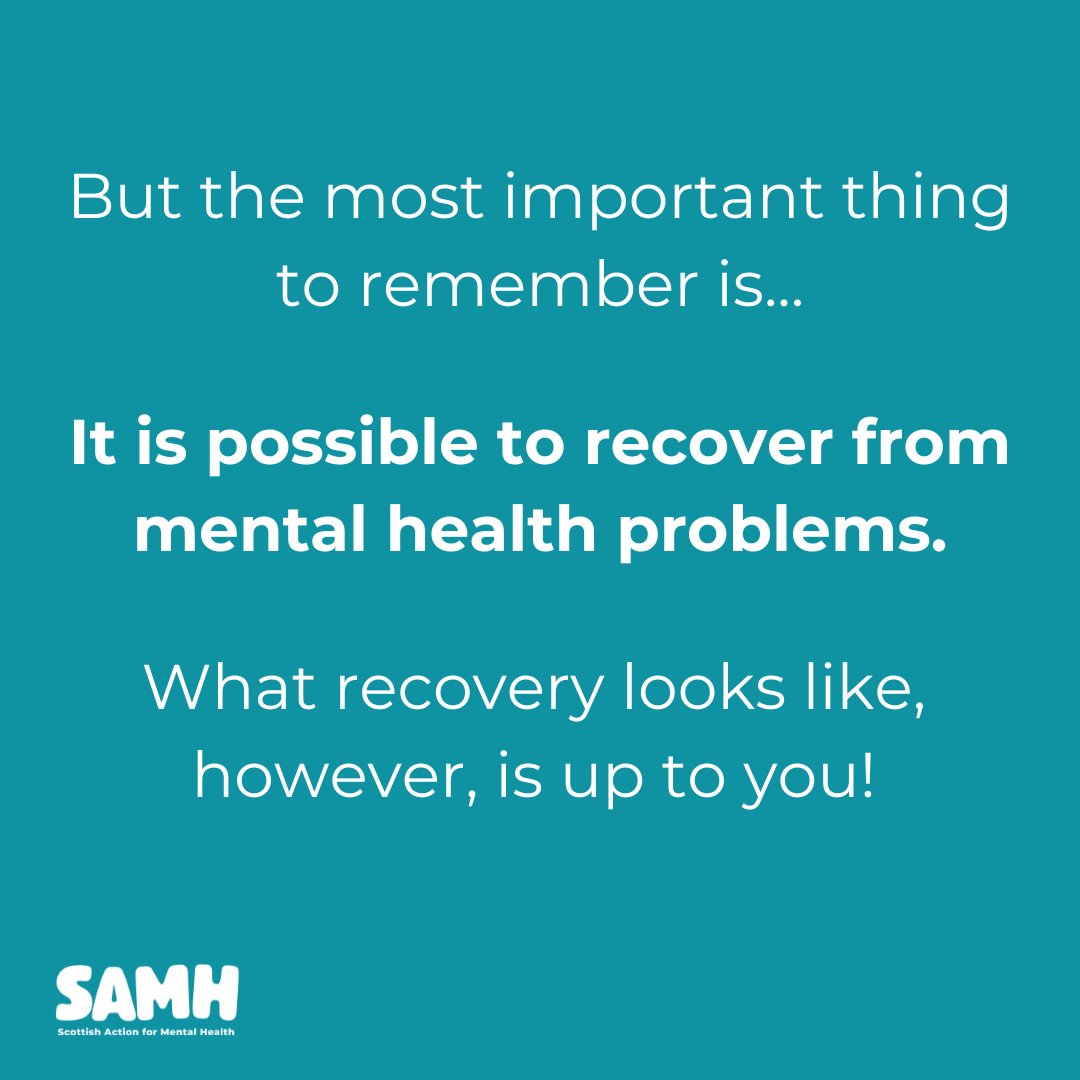 We often refer to "recovery", but what does it mean?

The answer is – it depends! Recovery looks different for all of us, depending on our goals, but for most of us it’s about living the life we want.

Here are a few things recovery could mean ⬇️