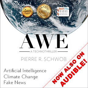 PRSchwob's tweet photo. My novel, "AWE: A technothriller," is now available on Audible! Beautifully narrated by Jordan Kilgore. Free with trial at https://t.co/YhPB0BGvEJ

Let me know your thoughts at https://t.co/WBXvtT3m1Y https://t.co/kYQ1ILwRBH