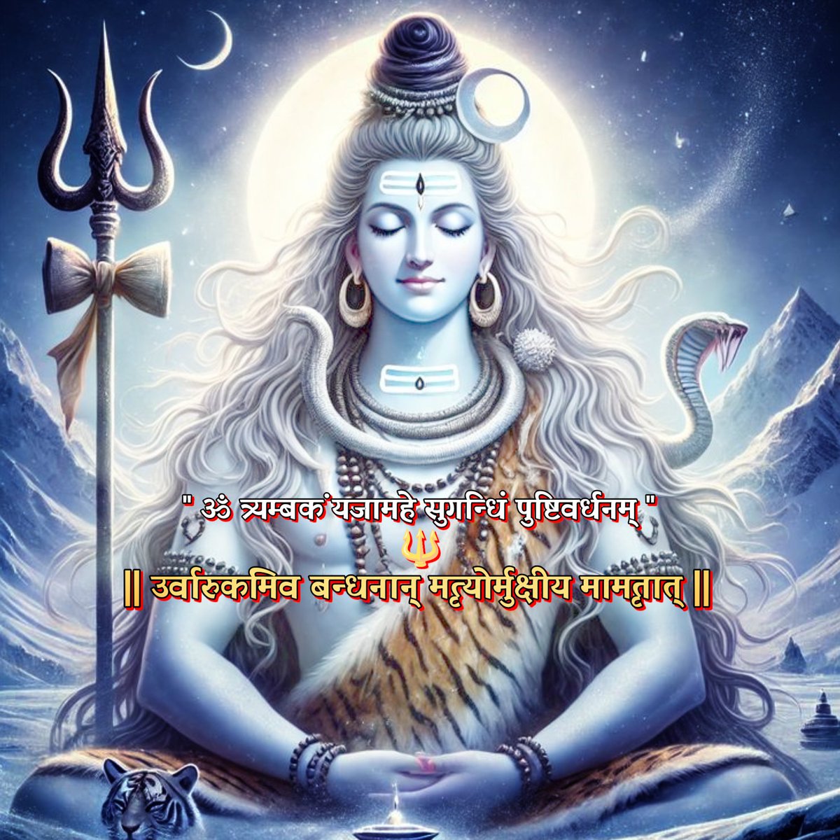amitans42579396's tweet image. ॐ नमः शिवाय 🔱 
#meremahadev #Mahadev