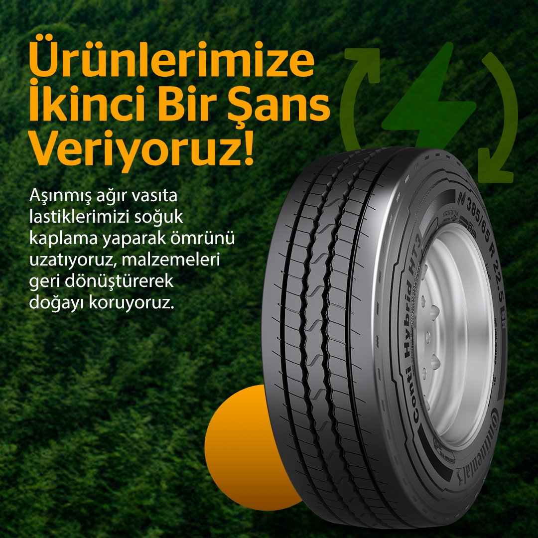 Continental olarak, yenilikçi çözümlerimizle hem doğaya hem de topluma sürdürülebilir bir gelecek için değer katmaya devam ediyoruz. 🌍🌱
 
#EnerjiTasarrufuHaftası
#Continental 
#ContinentalLastikleri