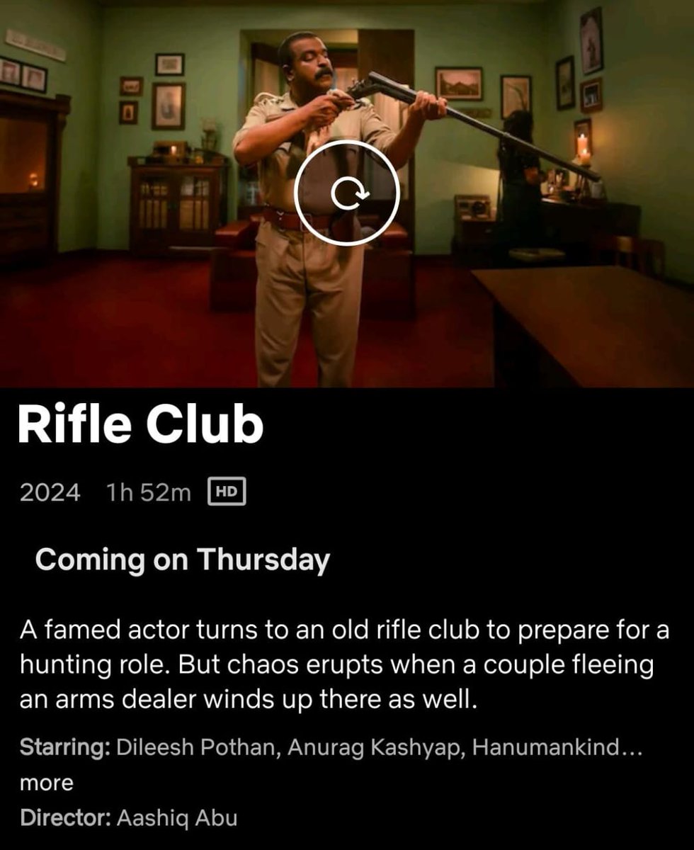 DexterAnalyst's tweet photo. #RifleClub Streaming from Thursday on Netflix !! https://t.co/LYX34VDPos