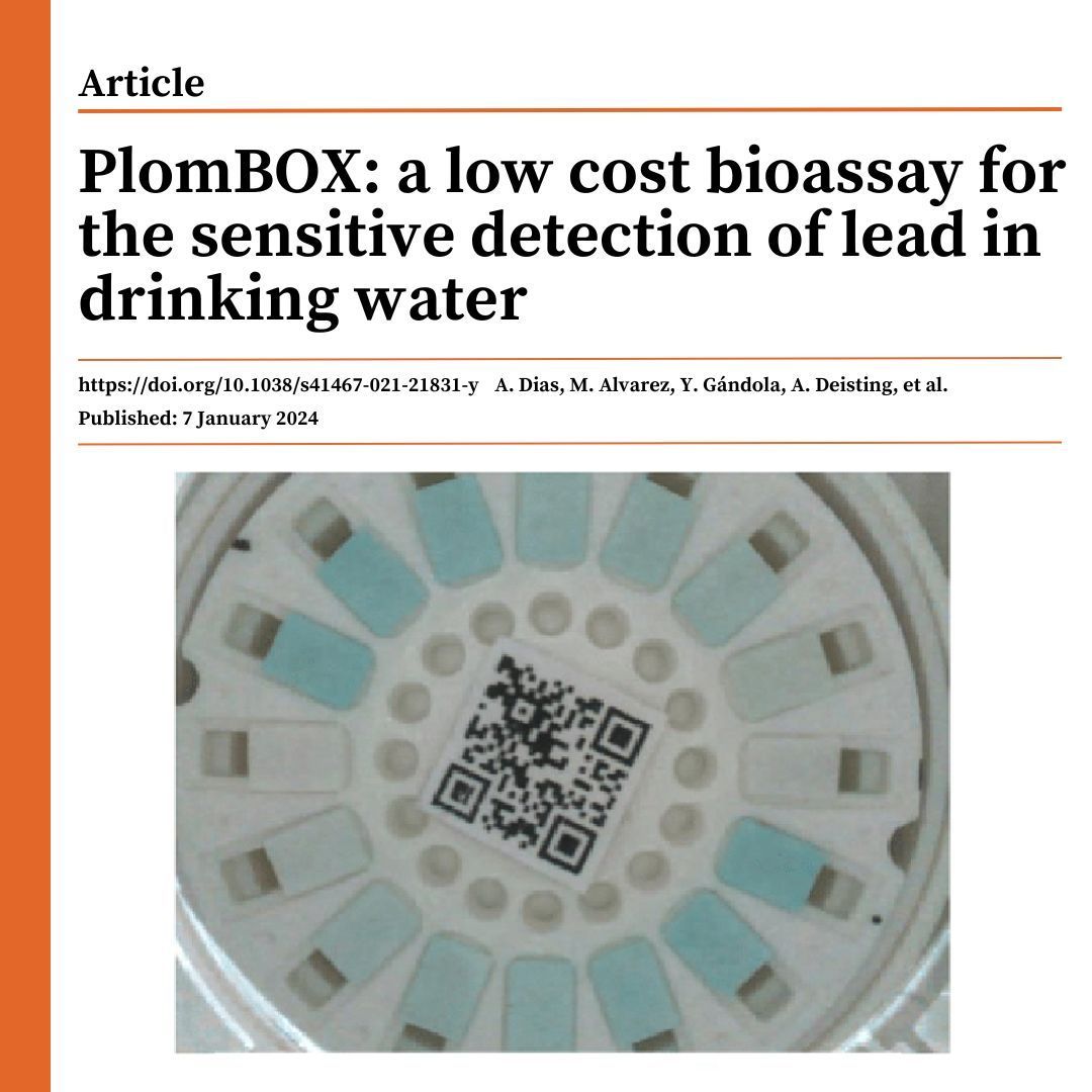 RHULPhysics's tweet image. Royal Holloway Physicists Develop Low-Cost Biosensor for Detecting Lead in Drinking Water. A team of international researchers has published a new study in Nature Communications!

Link to paper: buff.ly/4fTOHTW
RHUL Article: buff.ly/4gNVQGQ