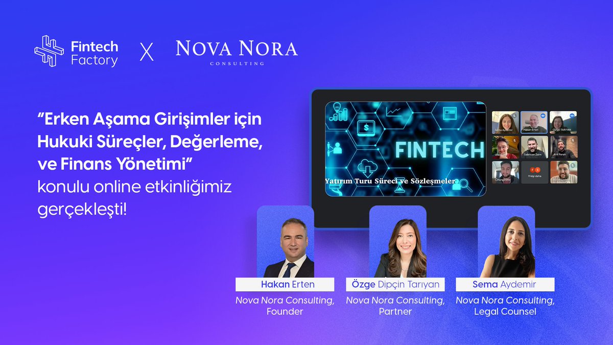 FactoryFintech's tweet photo. Geçtiğimiz hafta, Fintech Factory Batch-2 girişimlerimizle özel bir etkinlik ile bir araya geldik! ⭐ 

Bu değerli bilgiler ve ilham verici katkılar için teşekkür ederiz! https://t.co/5fiigXhxVK
