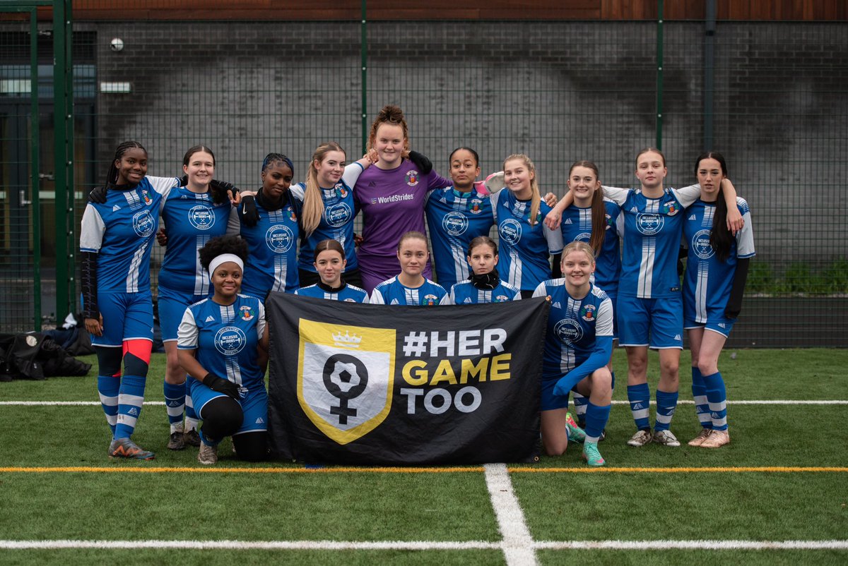 The best bunch of young ladies we could hope to work with #hergametoo #essexfa