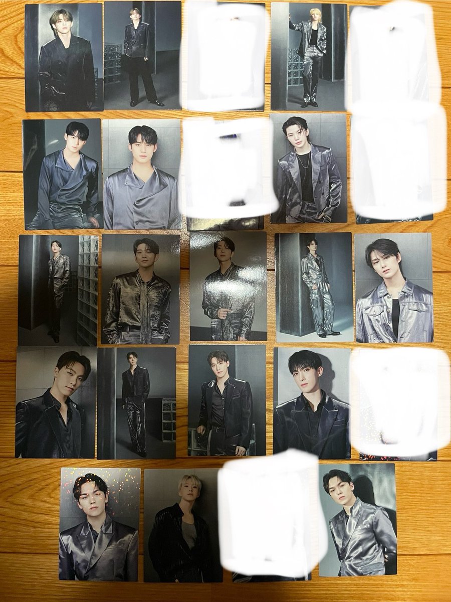 yonnsonngyonn's tweet photo. seventeen セブチ　right here Japan トレカ　交換　

<譲>1枚目　エスクプス　ジョンハン
ミンギュ　ウジ　ジョシュア　ジュン　ディノ
ドギョム　バーノン　ホシ　スングァン

<求> the8 ミンハオ

郵送での交換希望です。
お心当たりの方はお気軽にリプライ、DMをお願いします。 https://t.co/DFTz67vpy7