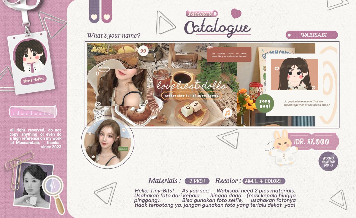MoccaruLab's tweet photo. Selamat sore timan-timuun! Kenalan sama anak-anak lucu dari katalog mocca yuk? 😳

Disini aku punya 16 katalog baru yang siap di ospek! Ada 13 katalog cimol dan 3 lagi katalog regular ♡ jikalau ada kesamaan dengan BA lain boleh hubungi aku via DM ya!

t. #zonauang #zonaba https://t.co/MLXa6J4SXv