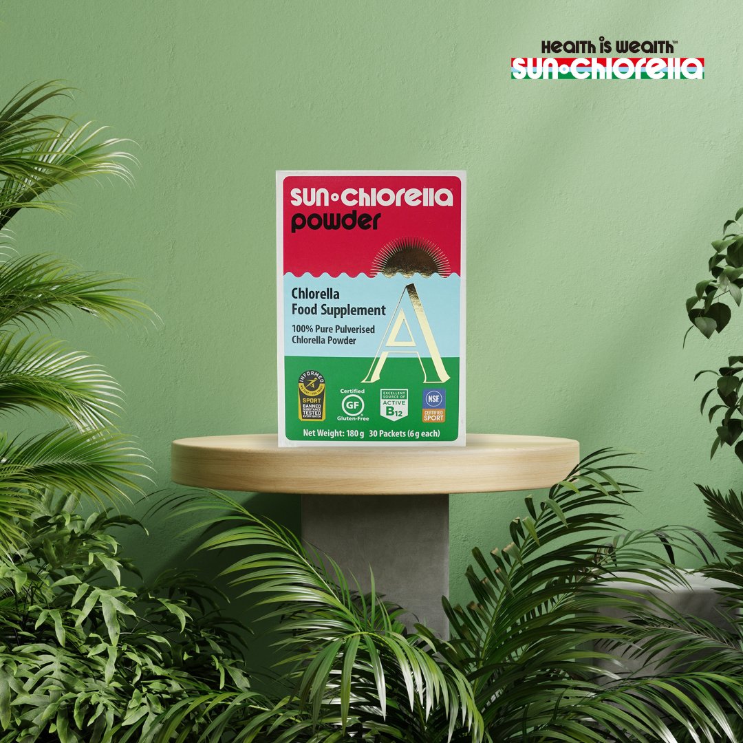SunChlorellaUK's tweet photo. Boost your smoothie, boost your day! ✨ 

Start your mornings with Sun Chlorella powder—a powerhouse of nutrients to fuel your vibe and your goals. 🌱

#SunChlorella #SuperfoodSmoothie #GlowFromWithin https://t.co/adjP6FC374
