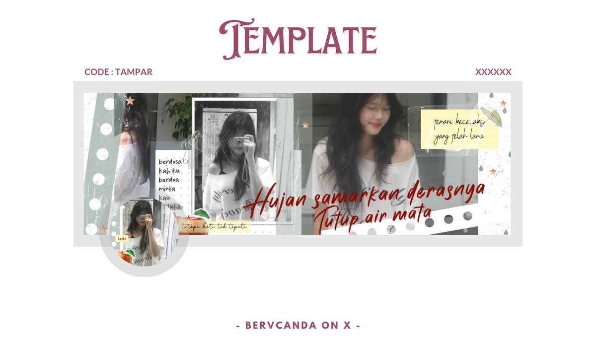 a repost will be appreciated, thank youuu!!<3

alooo aku bawa 4 TEMPLATE LAYOUT based on song nya nie cek ALT for more yaa🙆🏻‍♀️bisa di take sekarang ke dm akuuu, timakasiii #zonauang