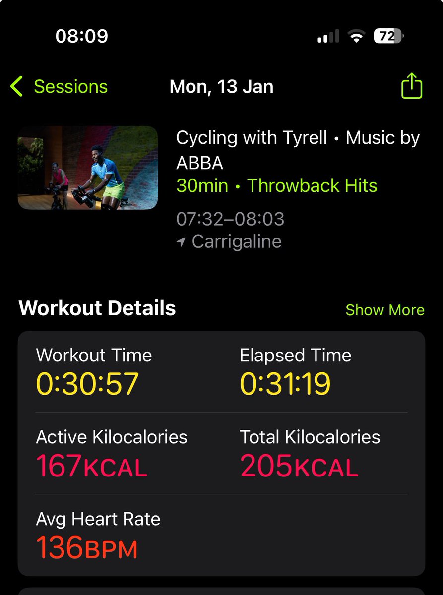 tarasmith2012's tweet photo. Day 13 โ
Started a fresh new (& set to be v packed!) week with 30 mins spinning to an ABBA medley! ๐ด๐ปโโ๏ธ๐๐ป๐บ๐ผ Very fun & aim to get an outside walk later! #100daysofwalking #100daysofmovement https://t.co/Oqlsz7Cvj5