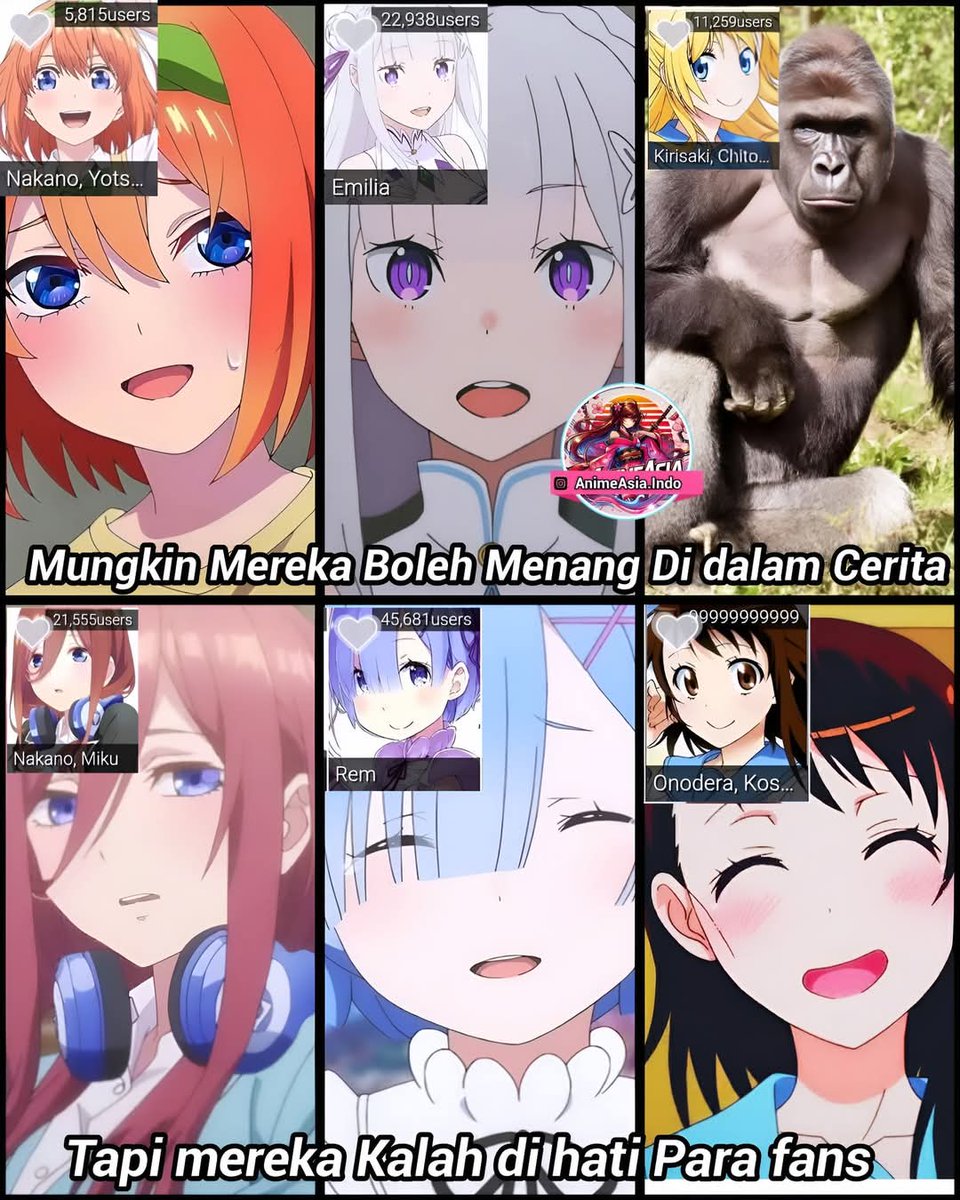 bahas_anime's tweet photo. Akulah si fans itu☝🏻😎
#TimMiku #TimRem #TimOnodera https://t.co/UfX8pJCala