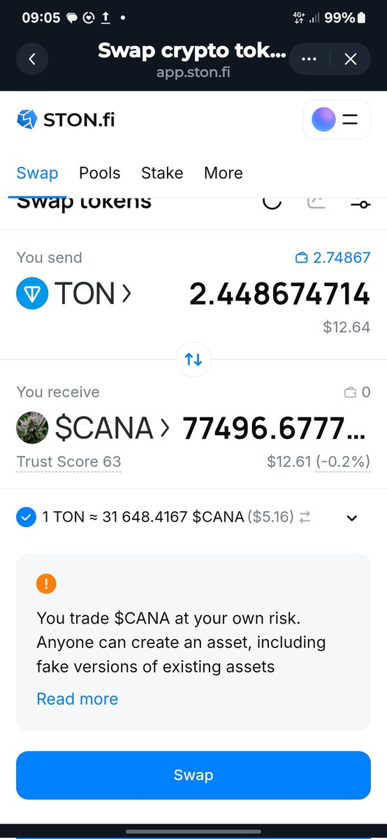 dvegas26's tweet photo. Bought my $Cana back, and go harder, once it get dip om buying more and holding till eternity https://t.co/gXGXEWR8Dp