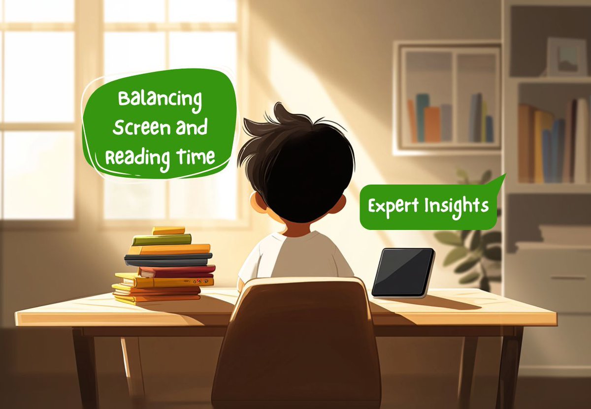 Struggling to balance screen time and reading for your child? Discover helpful tips in our latest article! 📖✨ Read more: buff.ly/3PzePZu