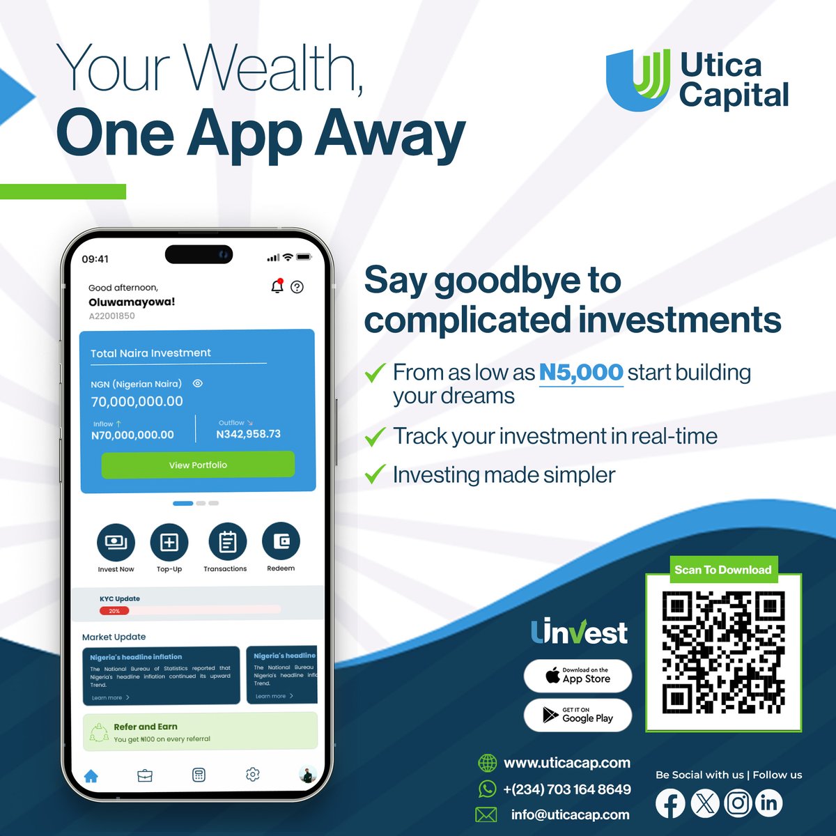 Utica Capital Limited tweet media