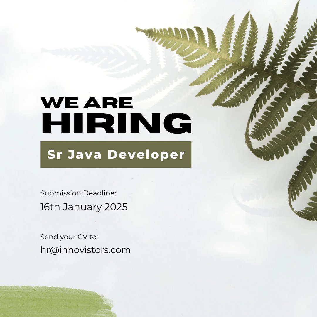 InnovistorsLtd's tweet image. #immediate_joiners any here??
#HiringAlert #HiringNow #Hiring
Role: #Sr_Engineer_Java_Fullstack
Exp: 8-1 6 years
Loc: #Hyderabad - WFO role (5 days work)
#java #OpenToWork #Angular #oracleDBA #MySQL #springboot #hibernate