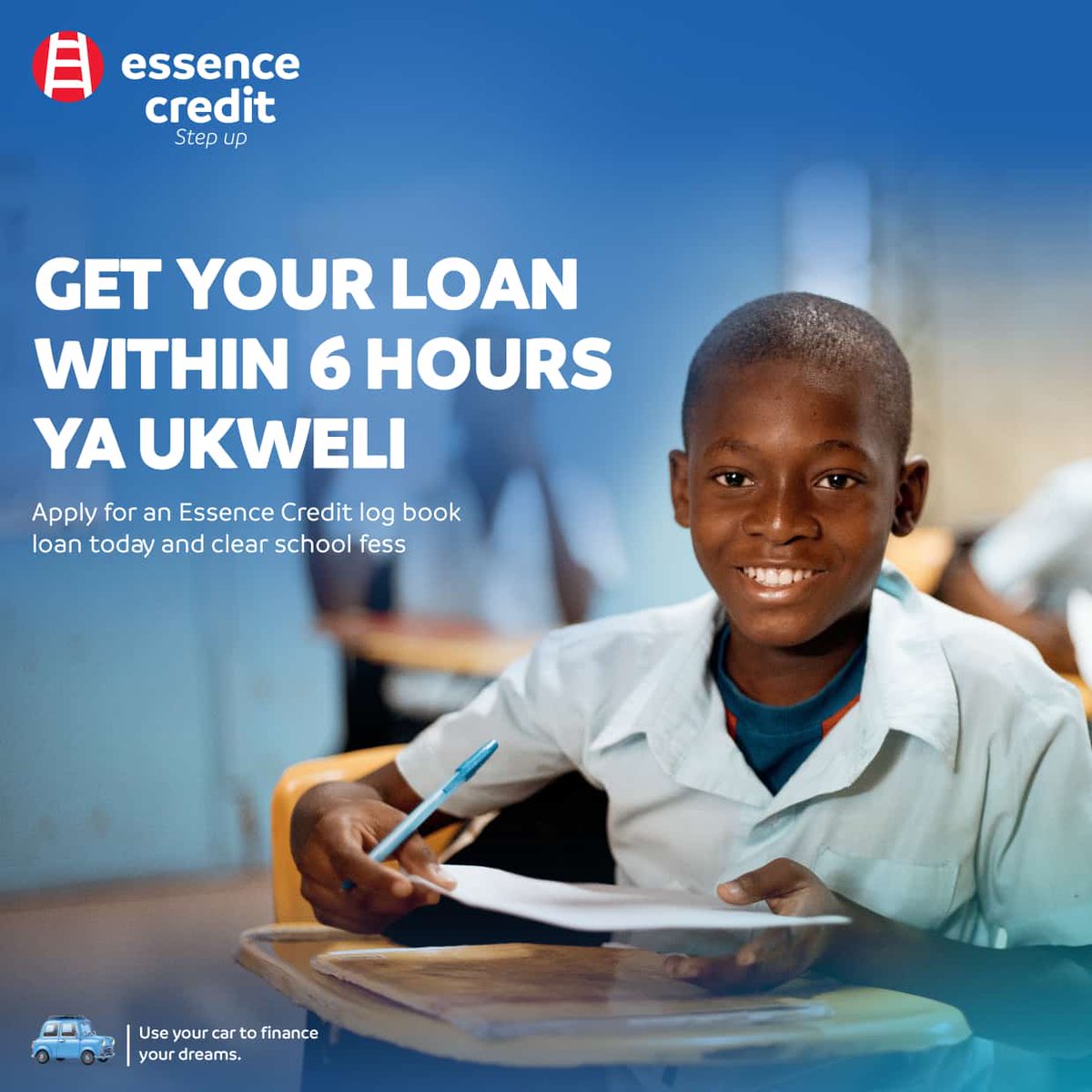 EssenceCredit's tweet photo. We cover School fees,Uniforms and Supplies . https://t.co/Wm1X9RKakP