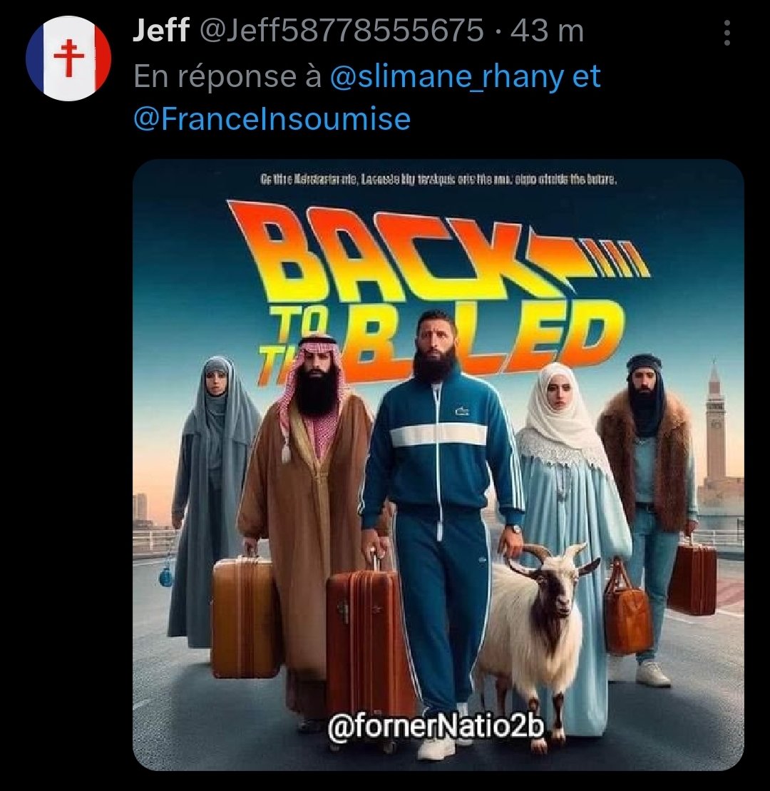 🤷‍♂️ Le fait de proposer sa candidature 2025 en France, avec mon nom, suscite aussi des réactions racistes et islamophobes

🫡Cela me donne encore plus de motivation pour lutter.  

Je ne baisserai pas le regard, je suis trop français pour me soumettre🇨🇵

#Montpellier