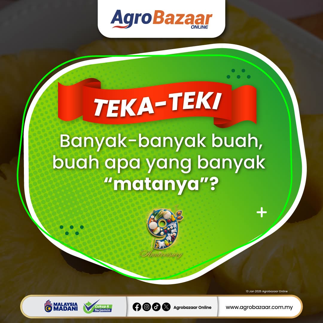"TEKA-TEKI POWER: BUAT OTAK BERPUTAR-PUTAR!" 🍍🤔

Jom asah minda sikit! Soalan ni nampak mudah, tapi jangan terkejut kalau ramai yang salah teka!

Fikir, fikir, fikir… Dah dapat jawapan? Kalau belum, tarik nafas dulu. Jangan stress, teka-teki ni memang buat orang senyum sendiri