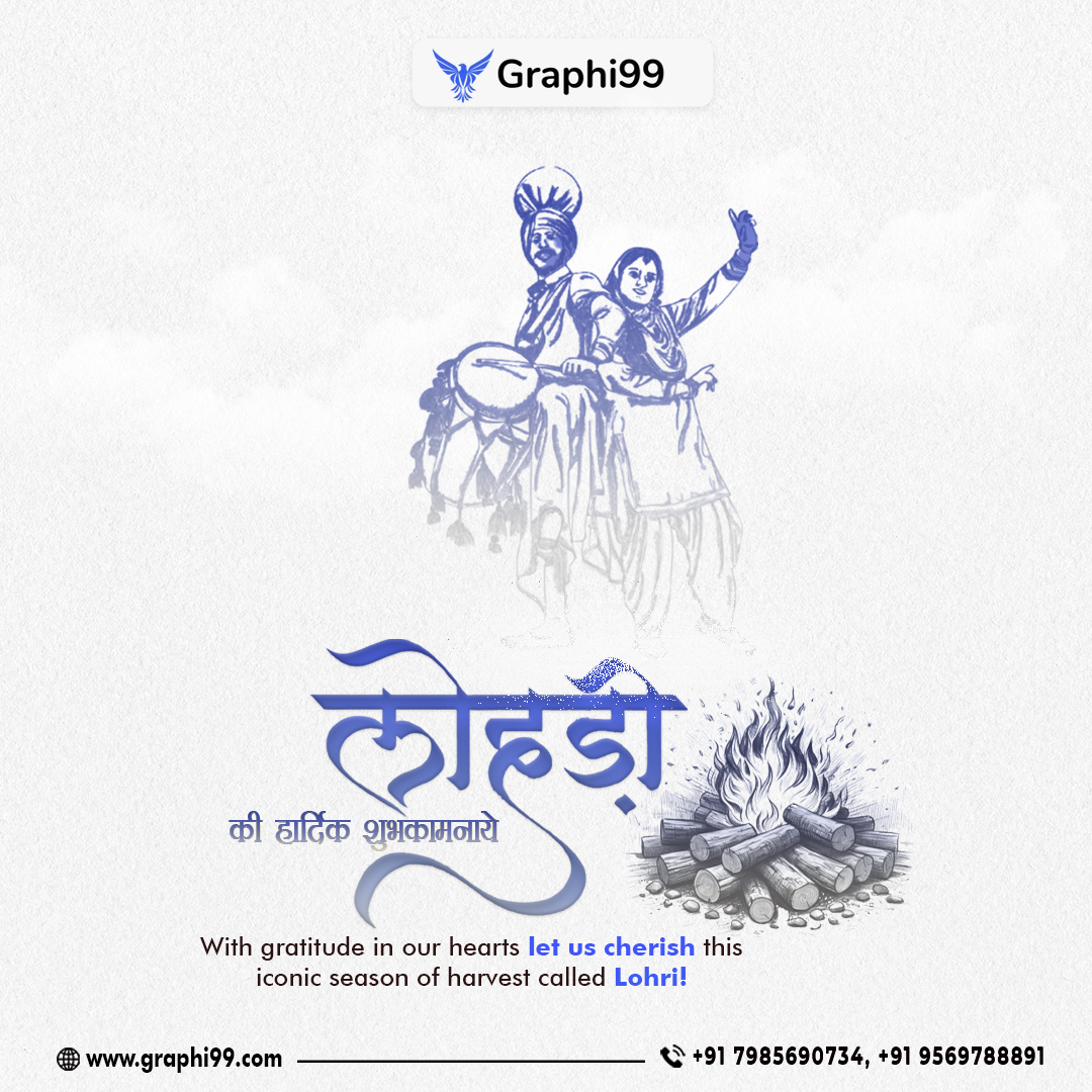 graphi99's tweet photo. ✨ Celebrate the vibrant festival of #Lohri with joy, gratitude, and togetherness! 🌾🔥 Let's honor the harvest season and spread happiness all around. Wishing you a blessed and prosperous Lohri! 🎉💃🪕

Warm wishes from Graphi99! ❤️

#Graphi99 #HappyLohri #HarvestFestival https://t.co/8PgI7NL7E7