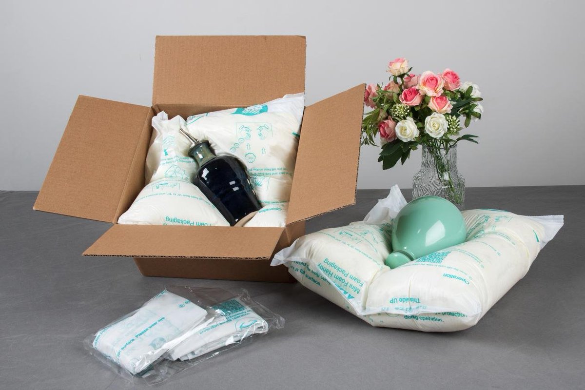 AmesonPackaging's tweet photo. Expanding Foam Bags: Technology Empowerment for Cushioning Packaging Industry
its unique instant foam technology, not only for fragile products and precision equipment to provide a safe and secure, but also saves storage space.

#packaging #cushioning #ameson https://t.co/U4ceMDVXVg