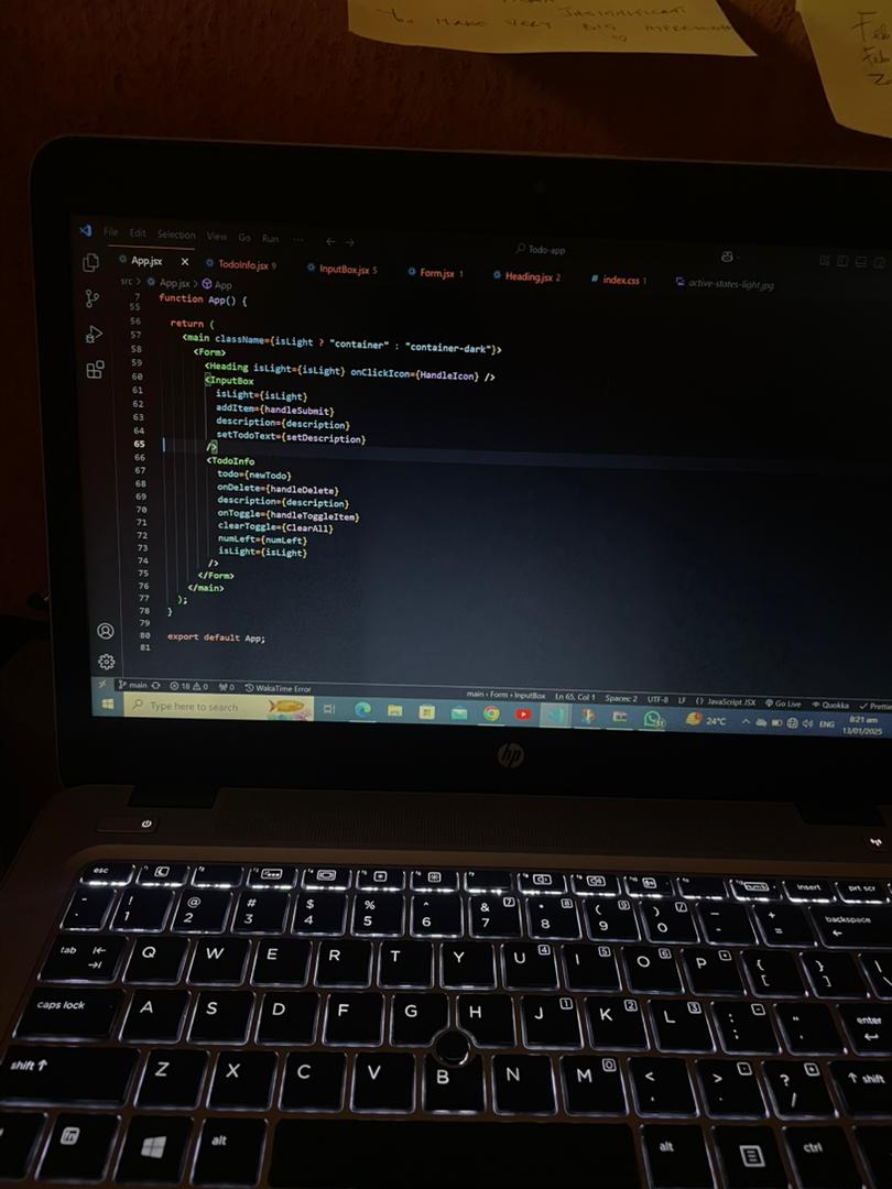 _Faidunni's tweet image. Here is the link🥳😊
todo-app-one-liart-91.vercel.app
I did component composition, it looks so fineeee, you guys and neat😊🥰
#tech #100DaysOfCode #frontendproject