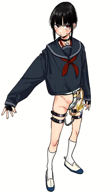 学校に行く 