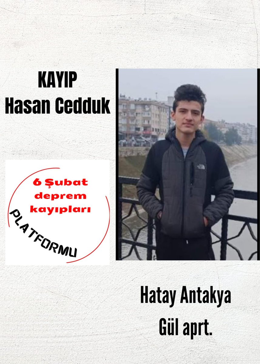 6subatkayiplari's tweet photo. Lütfen bize RT desteği verin sesimize ses olun  bir tane RT hazırlayın sizden tek ricamız o belki akıbetlerini bilen birileri çıkar çünkü bugüne kadar hiç bu desteği almadık saygılar
#6şubat #deprem #Hatay #Antakya 
@punaa88 https://t.co/yPEACmhUUK