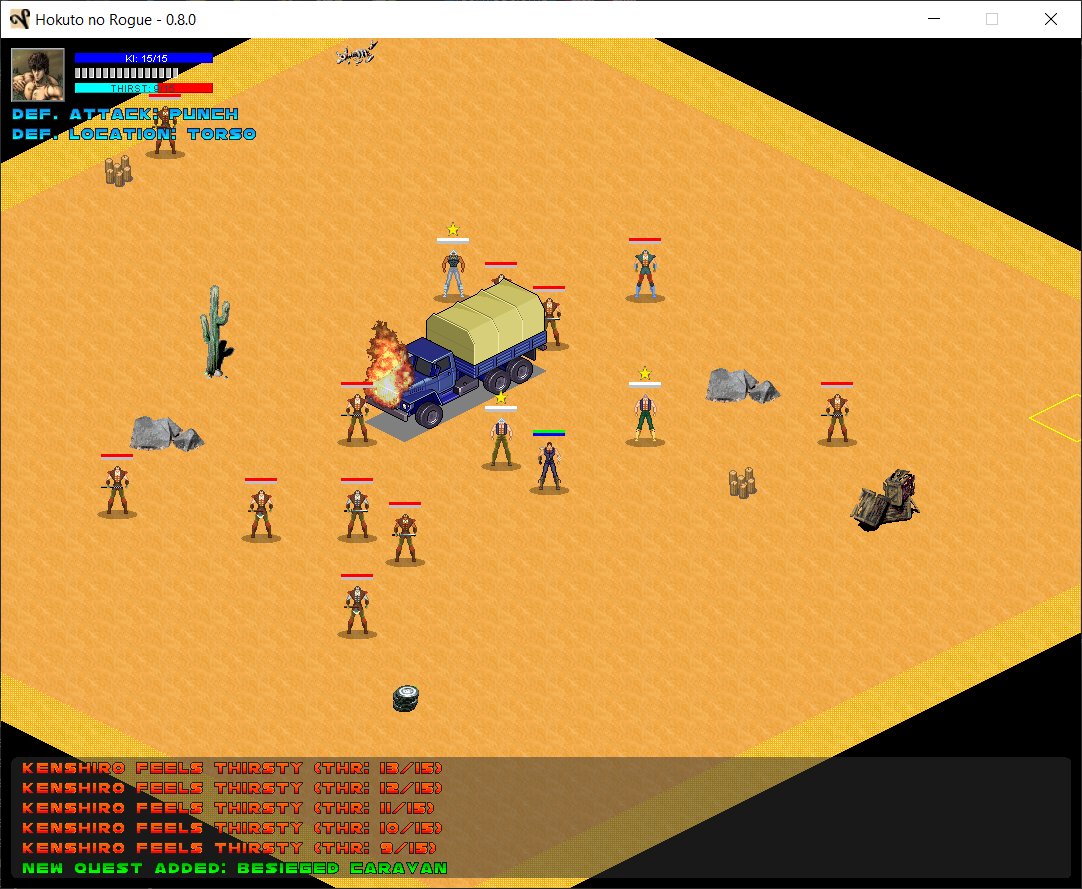 ZolfriK's tweet photo. Hello everyone,
we have released version 0.8.0 of Hokuto no Rogue, a graphical roguelike set in the world of Hokuto no Ken. 

You can download it from: https://t.co/8VxTVKq45z

#hokuto #hokutonoken #hokutonorogue #rogue #roguelike #pixelart #game #Java https://t.co/TIJXcwXe5A