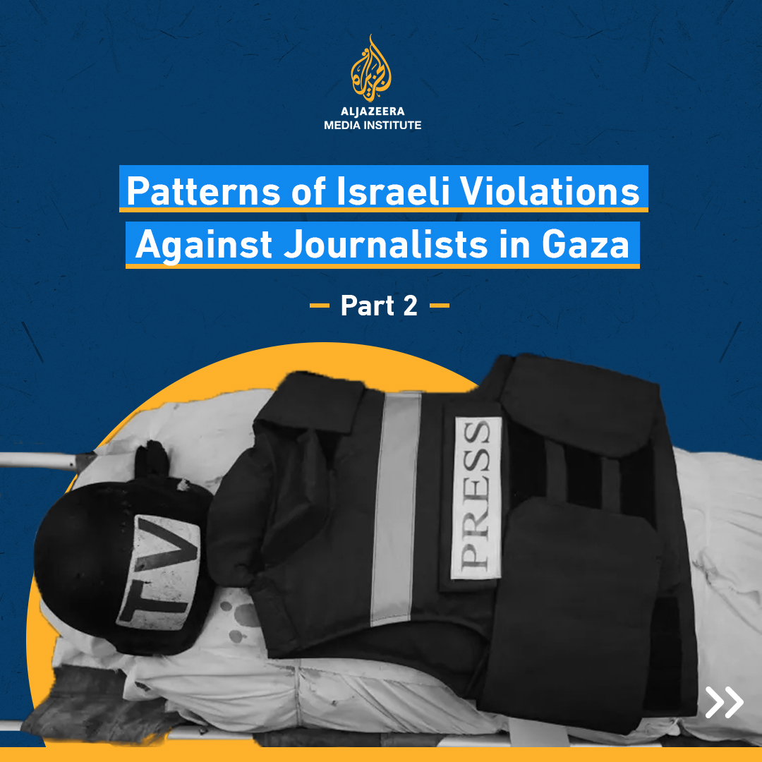 AJR_English's tweet photo. What are the patterns of Israeli Violations Against Journalists in Gaza?
#JournalismIsNotACrime
#WarReport
#coveringgaza #Journalism