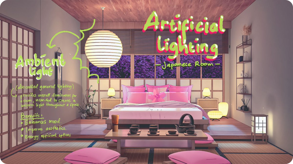 Omorphia1's tweet image. Today&apos;s tips: artificial lighting for your room 💡✨