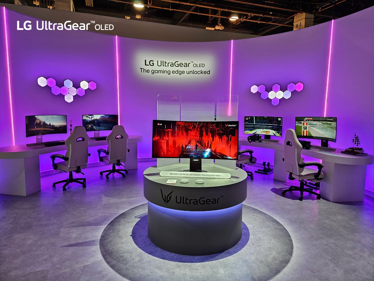 Thank you to everyone who showed love and excitement at #CES2025 LG UltraGear!🙌

The journey doesn't end here—this is just the beginning.

Stay tuned 👉 bit.ly/40mem3i

#LGUltraGear #OLEDGamingmonitor #45GX990A #45GX950A #39GX90SA