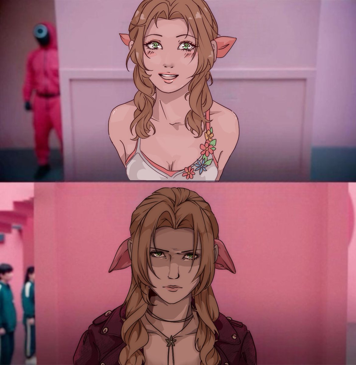 S3 Aerith gonna be built different 
#SquidGame