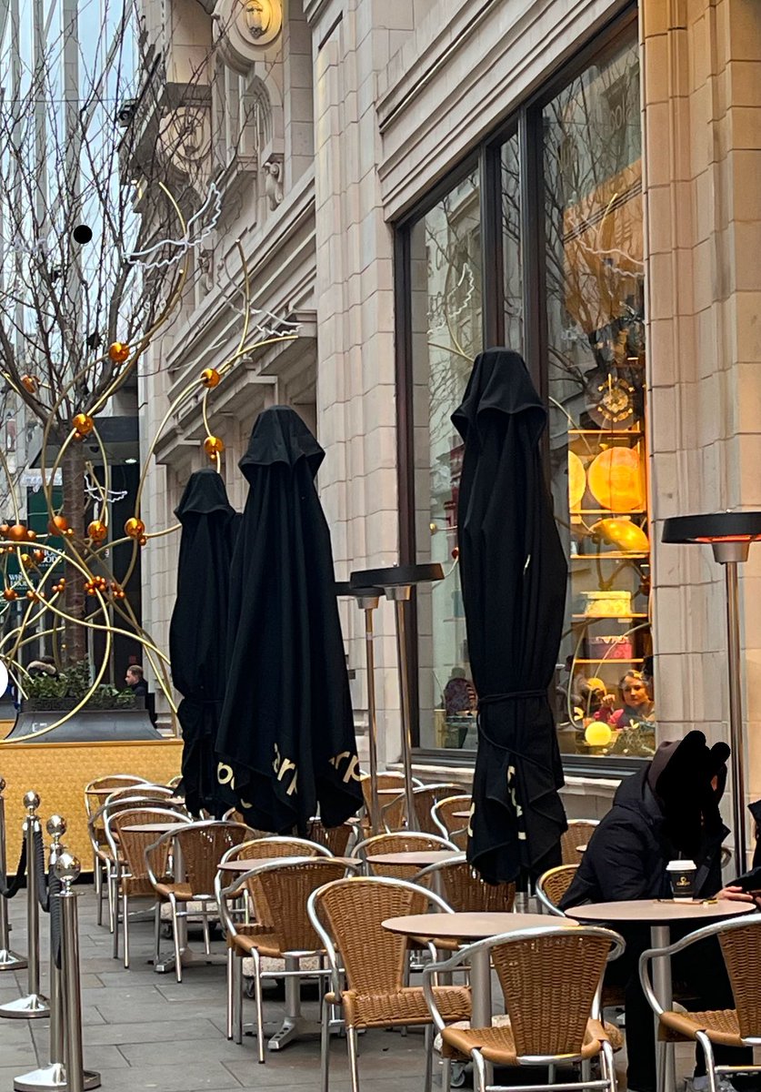Just spotted some Traitors henchmen in the wild yesterday in central London! So spooky!!!