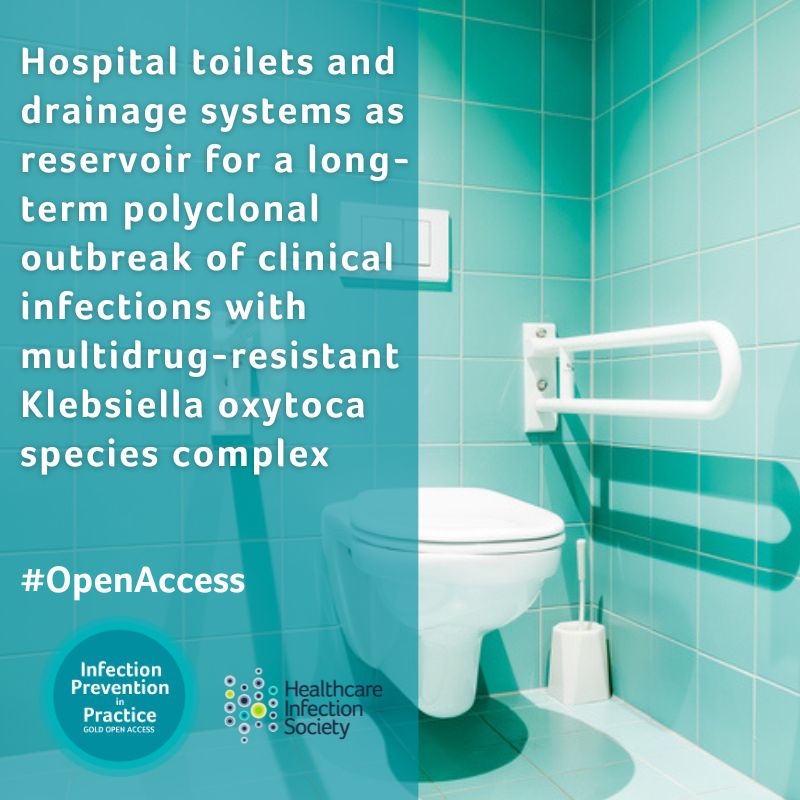 IPIP_Open's tweet photo. 🚽Nosocomial outbreaks with #MultidrugResistant bacteria with probable reservoir in hospital toilets & drainage systems are increasing
🪠Authors investigate an increase in bacteraemia with extended-spectrum β-lactamase-producing Klebsiella oxytoca #AMR
https://t.co/Abdi6v7LoP https://t.co/6JbBCKLton