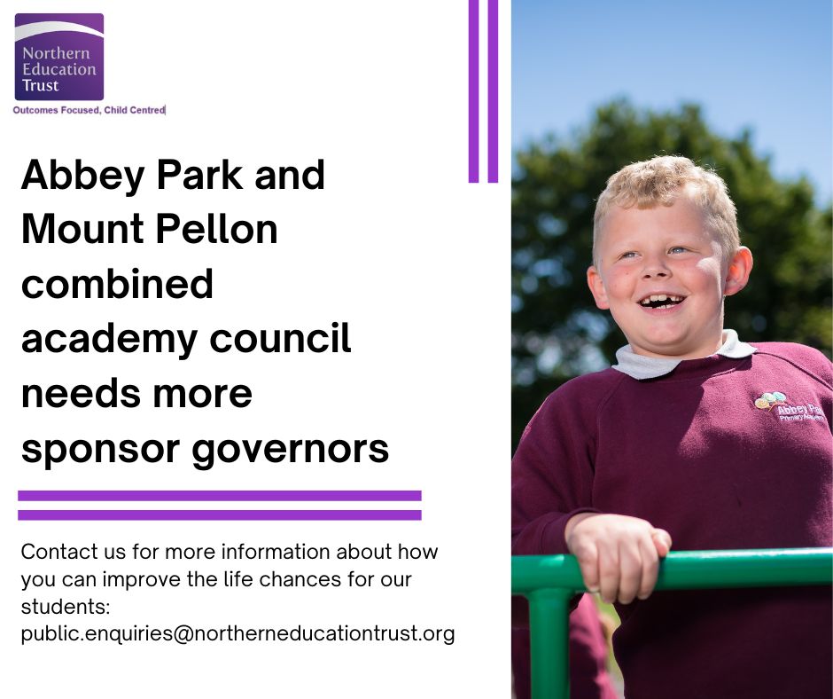NET Abbey Park (@abbeyparkhx) on Twitter photo Would you like to make a difference to the lives of our students? Register your interest to join Abbey Park and Mount Pellon combined academy council: public.enquiries@northerneducationtrust.org Would you like to make a difference to the lives of our students? Register your interest to join Abbey Park and Mount Pellon combined academy council: public.enquiries@northerneducationtrust.org