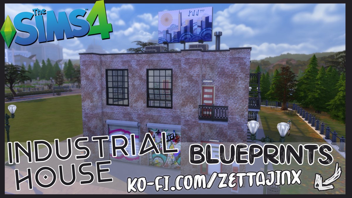 JinxZetta's tweet photo. I'm thrilled to announce that my industrial house blueprints are now available for purchase on my KO-FI page! 🎉
Ko-fi - https://t.co/5TppFgcrzQ
Industrial House - https://t.co/0GhrpI8c7t
#TheSims4 #IndustrialStyle #KoFi #Blueprints #SimsBuild #HouseBuild #GamingCommunity https://t.co/iSYhAu7Afz