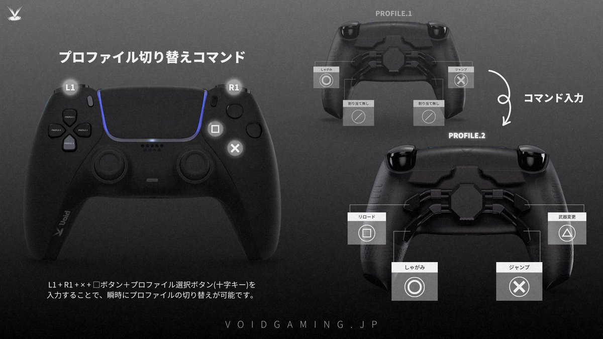 🎮 1秒で背面ボタンの割当てが変わる？ アップデートされたV3のリ