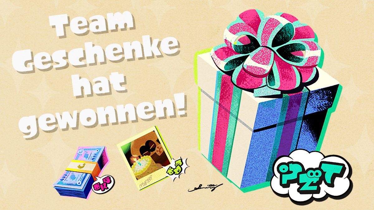 Welches Geschenk könnte schöner sein als der Sieg beim FrostyFest in #Splatoon3 am letzten Wochenende? Glückwunsch an Team Geschenke und an alle, die mit dabei waren!