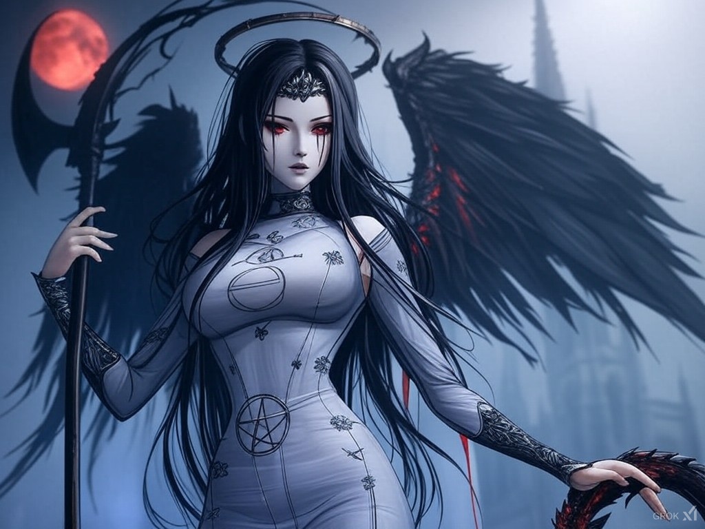 MortimerAmbrose's tweet image. #grokart #grok #angelofmercy #emperor
The Emperor's Angel of Mercy