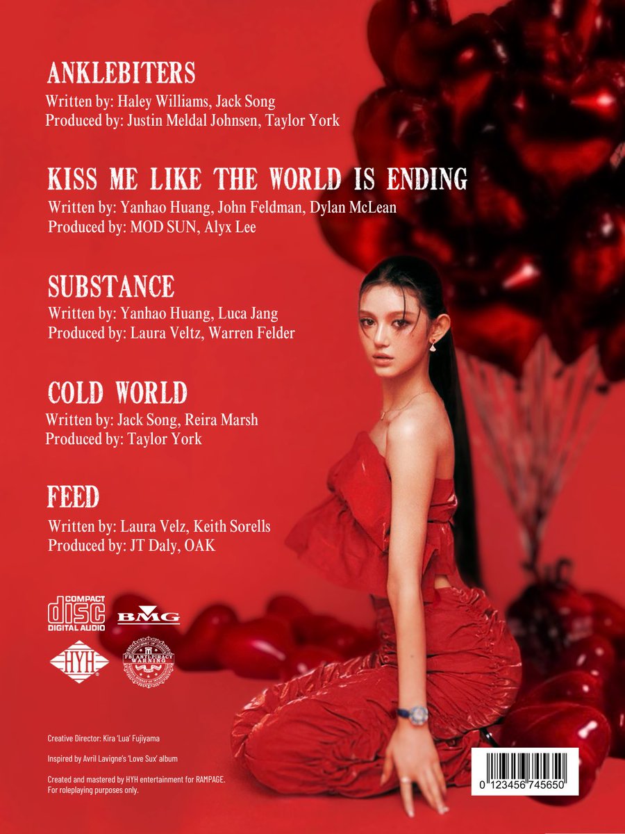 RAMPAGE: The First EP ㅣ Tracklist 

➫  2025.01.23 

#RAMPAGE #램페이지 #HYH
#RAMPAGE_TheFirstEP