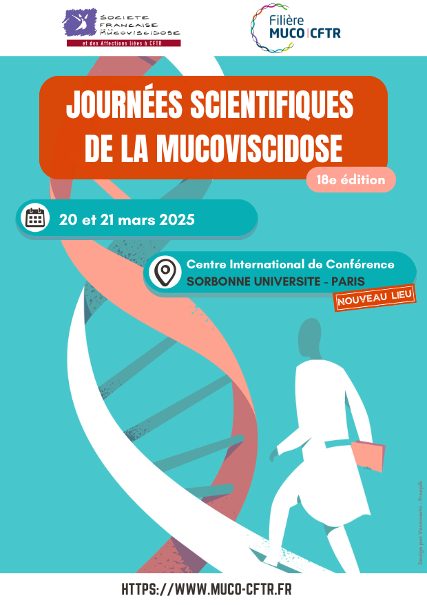 📢Appel à posters pour les Journées Scientifiques 2025
Cette année, vous aurez la possibilité d'exposer un poster (format A0). 

📆Merci de nous envoyer vos propositions au plus tard le 15 février

➡️Plus d'infos : muco-cftr.fr/journees-scien…

#mucoviscidose #maladiesrares #fsmr