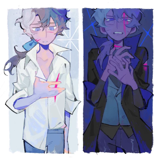did't post any art last year cuz i was suffering from reality((( bUT anyway i still draw some ocs 