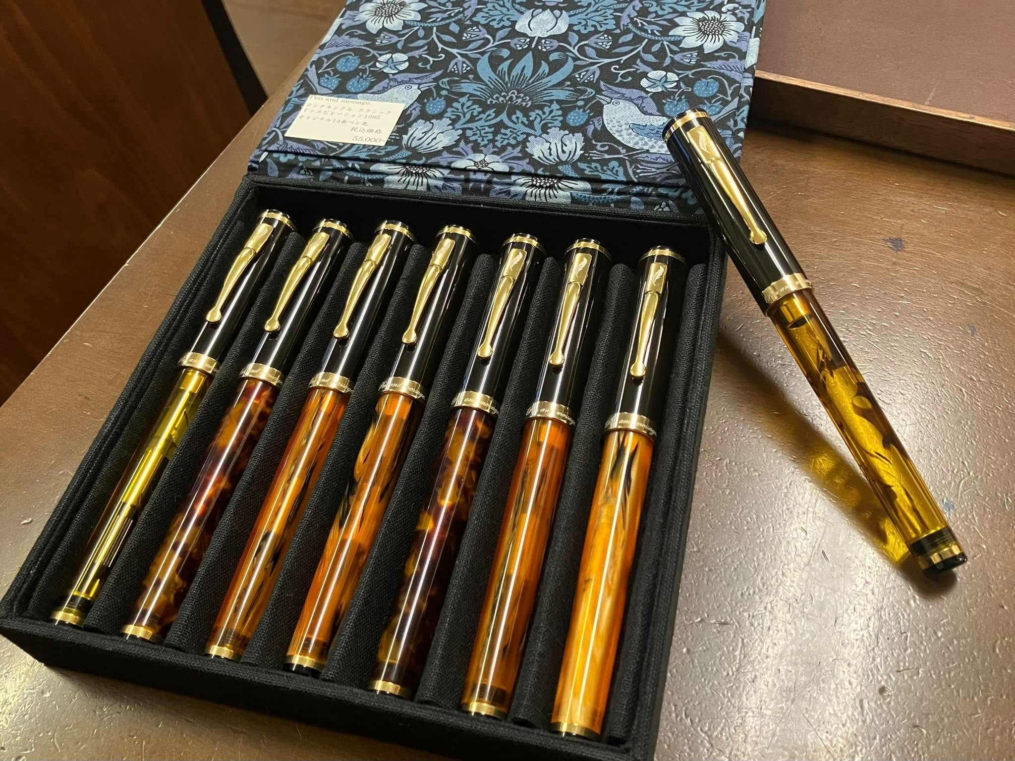 Pen and message. オリジナルContinental 14K万年筆