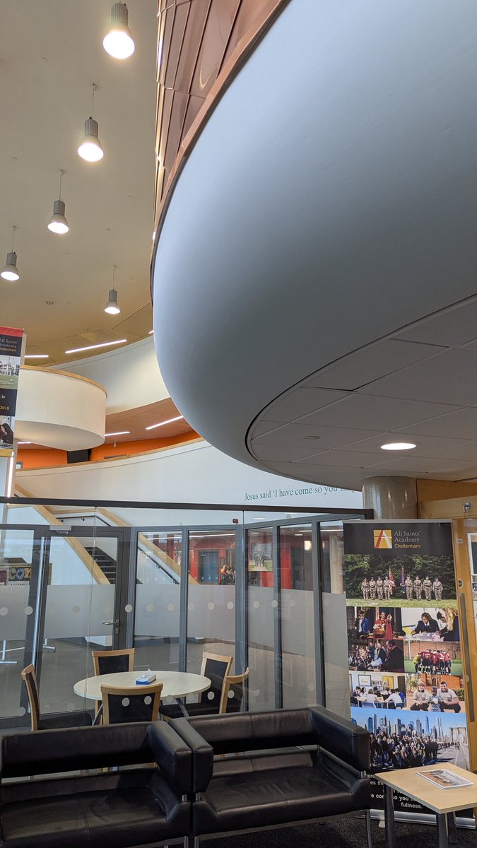 Lovely to get out and see customers this morning - especially when the learning environment is this awesome. 😎