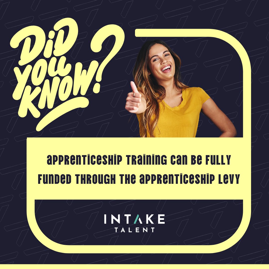 Intaketalent's tweet image. Did you know that there are many benefits to having apprenticeships in your business? Employers can take advantage of various financial incentives when hiring apprentices.
bit.ly/41Dv8f8

#intaketalent #apprenticeships #recruitmentpartner #hiringapprentices