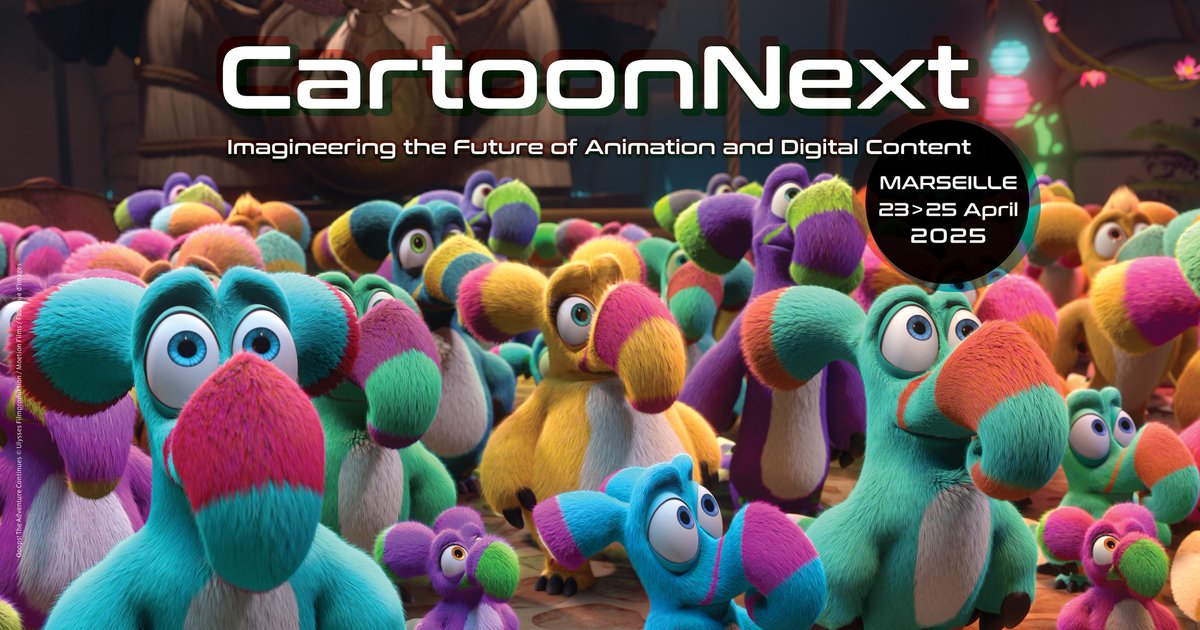 ECDMEDIACat's tweet photo. 📢 Ets productor/a d'animació i estàs treballant en un projecte multimèdia animat?

Presenta'l a #CartoonNext de #Cartoon

⏳Termini ✍️29 gener 2025

🗓️23-25 abril 2025
📍 Marsella

🔗https://t.co/NPQzC5tfyW https://t.co/g5UbCJiWdW