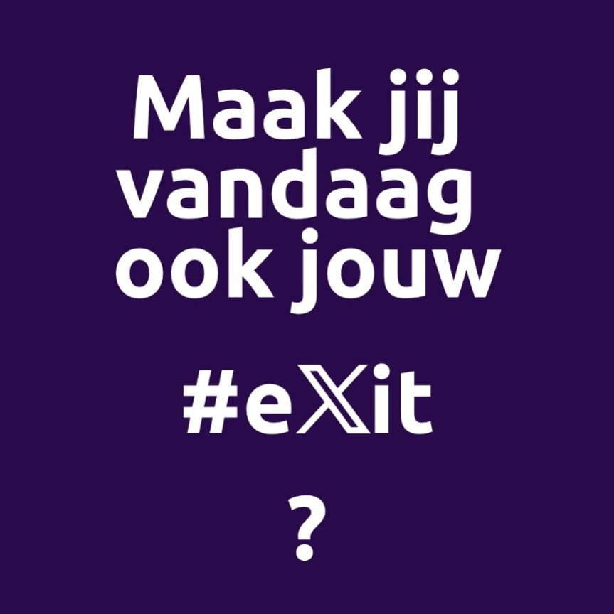 Ook in Rotterdam is het tijd voor een #eXit

Je kunt ons blijven volgen op de kanalen in deze link: linktr.ee/VoltRotterdam. We hopen je daar te zien.