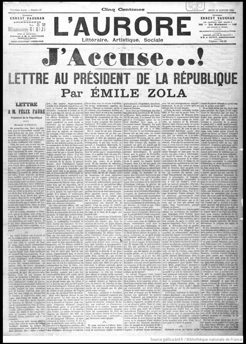 fred_manfrin's tweet photo. 13 janvier 1898. Et 127 ans après, ne JAMAIS baisser les bras. https://t.co/g7LnOkPsni