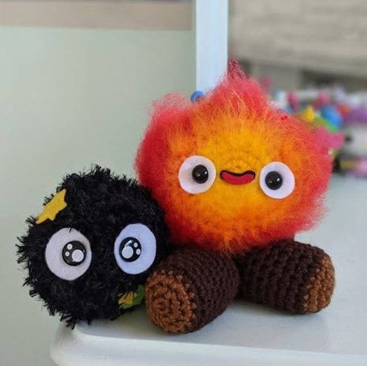 anime_twits's tweet image. Ghibli crotchet art 🧶🪡