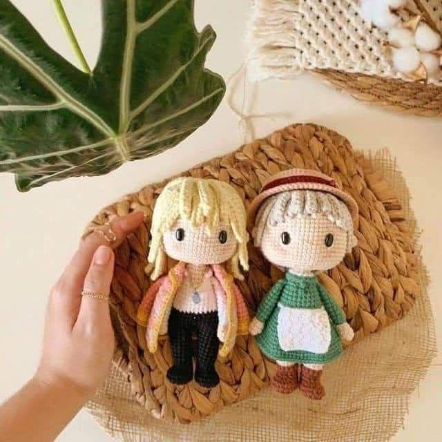 anime_twits's tweet image. Ghibli crotchet art 🧶🪡